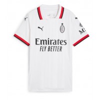 Camisa de Futebol AC Milan Christian Pulisic #11 Equipamento Secundário Mulheres 2024-25 Manga Curta